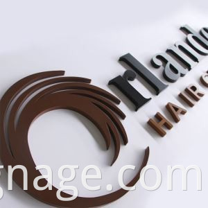 Painting Laser Cutting Metal Letter1